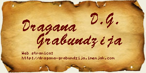 Dragana Grabundžija vizit kartica